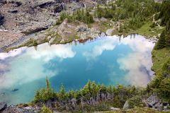 27 Lefroy Lake On Lake Oesa Trail At Lake O-Hara